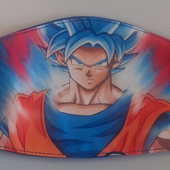 Dragon Ball Z Goku Super Saiyan Cover Mouth - Picture 1 of 4